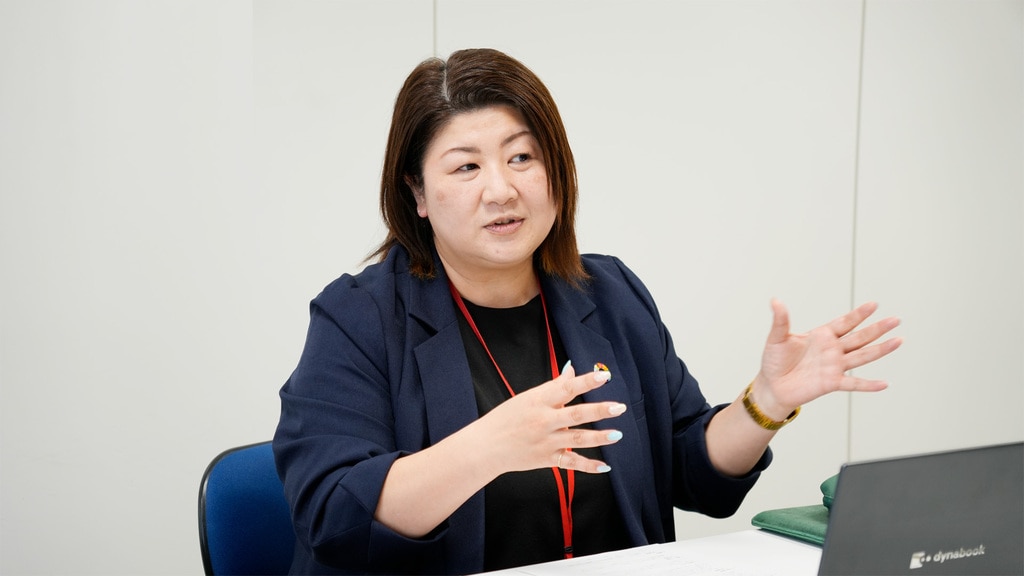 女性幹部育成プログラム導入事例インタビュー風景|市野さま