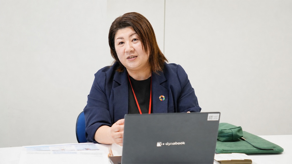女性幹部育成プログラム導入事例インタビュー風景|市野さま