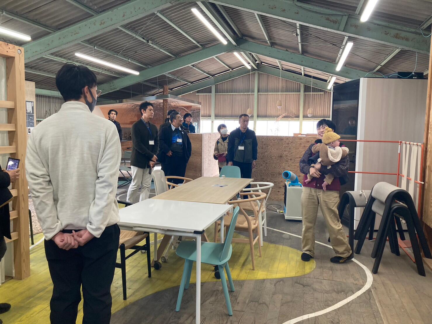 会員制のコワーキングスペースでのフィールドワーク