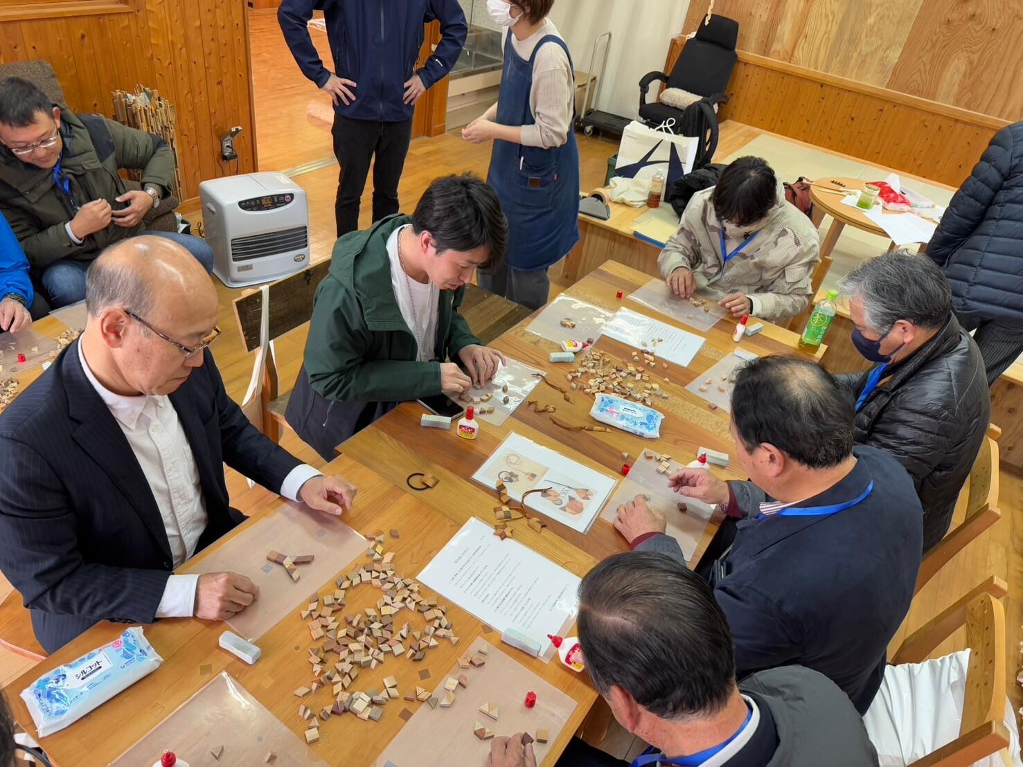 寄木細工ワークショップ