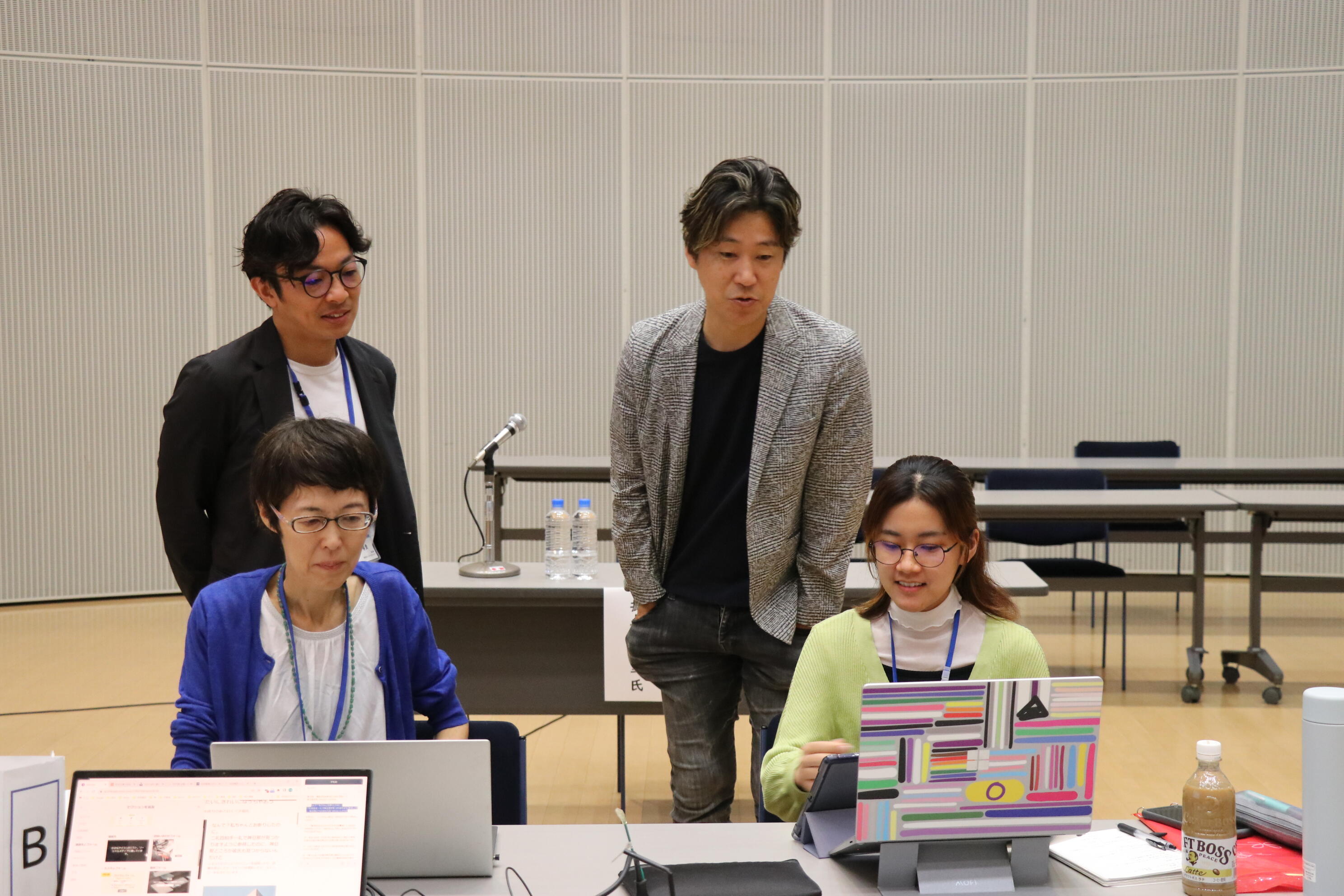 Webマガジン制作の様子