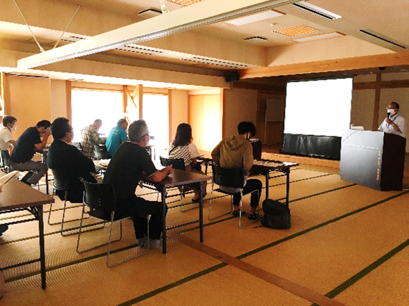 集落活動センター四万川の視察