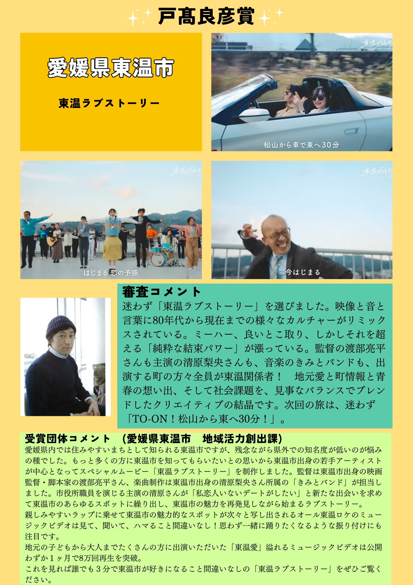戸髙良彦賞