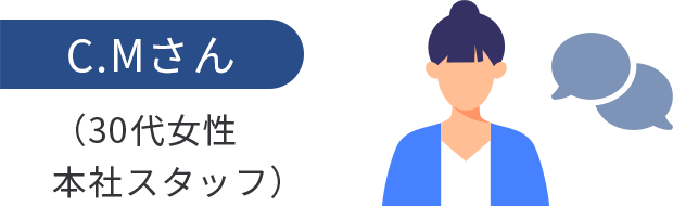 C.Mさん