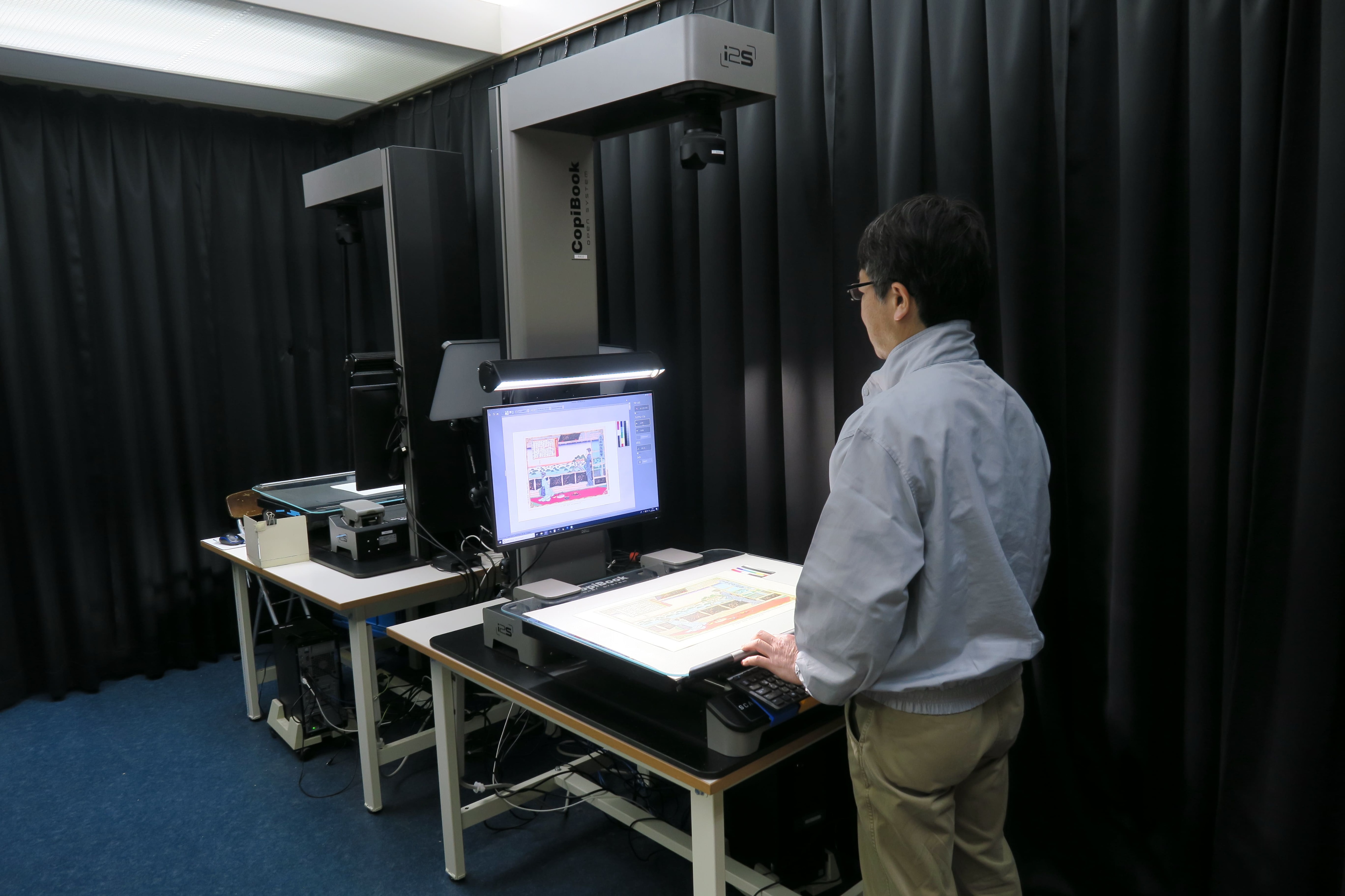非接触型高精細スキャナー