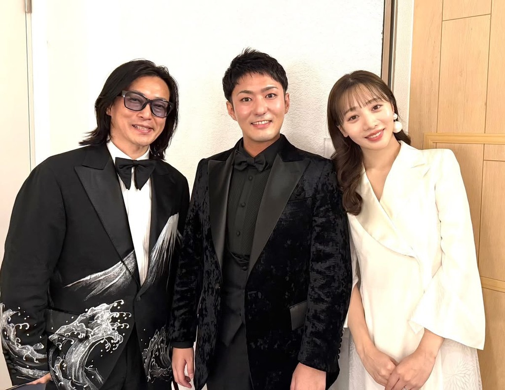 横山宗生、中村橋之助＿能條愛未＿二次会＿ドレス＿着物ドレス＿タキシードドレス＿１