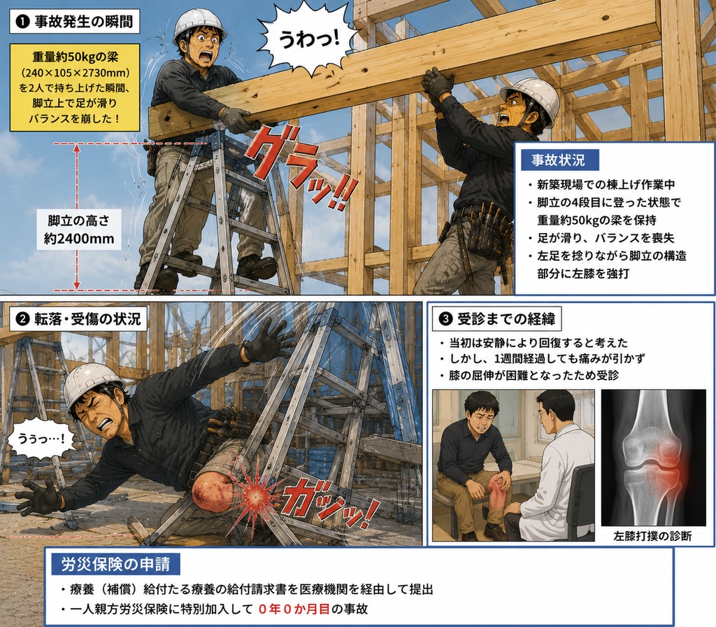 一人親方の労災事故