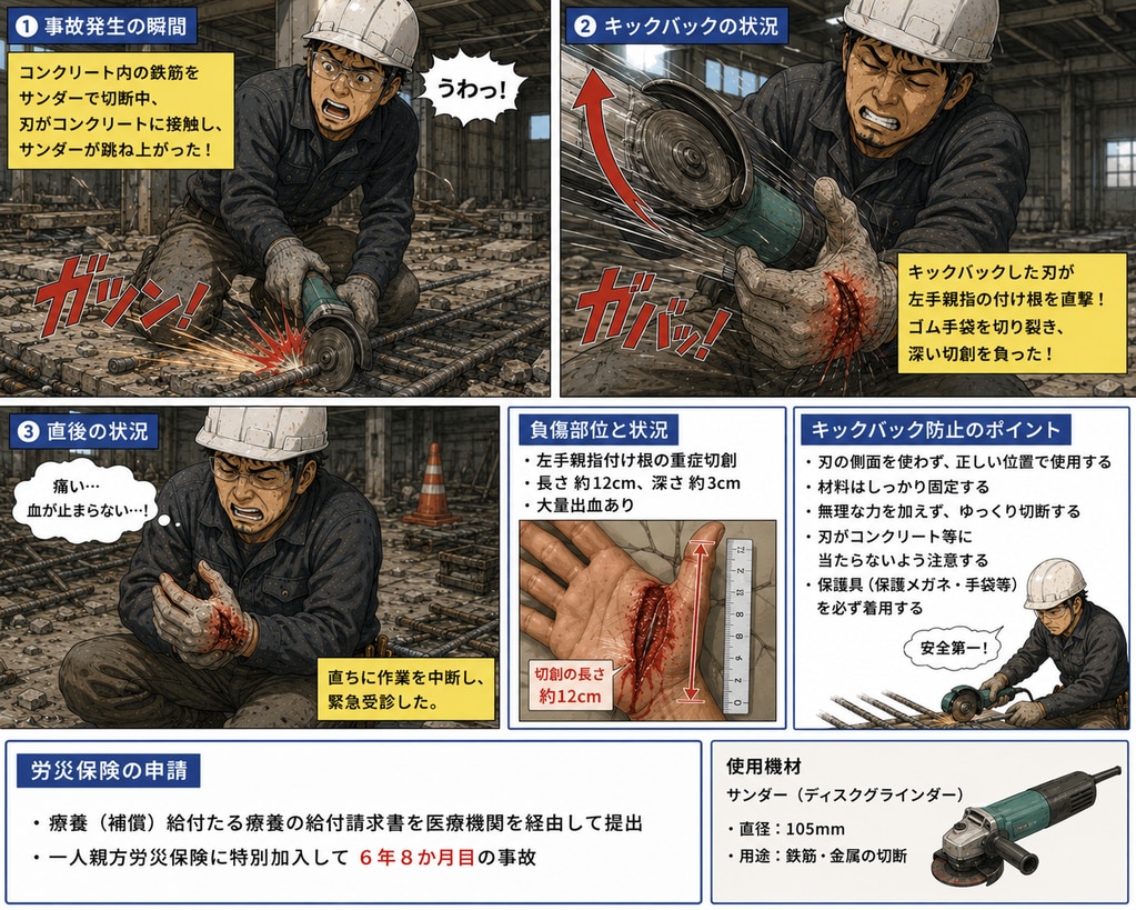 一人親方の労災事故