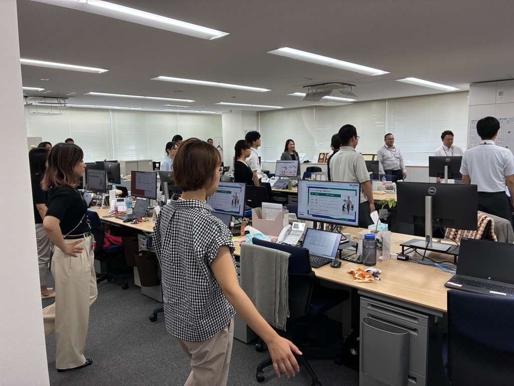 筋トレの様子