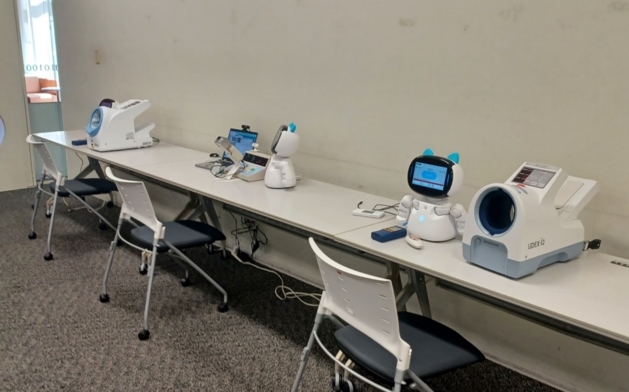 自動点呼実機体験会の様子⑤