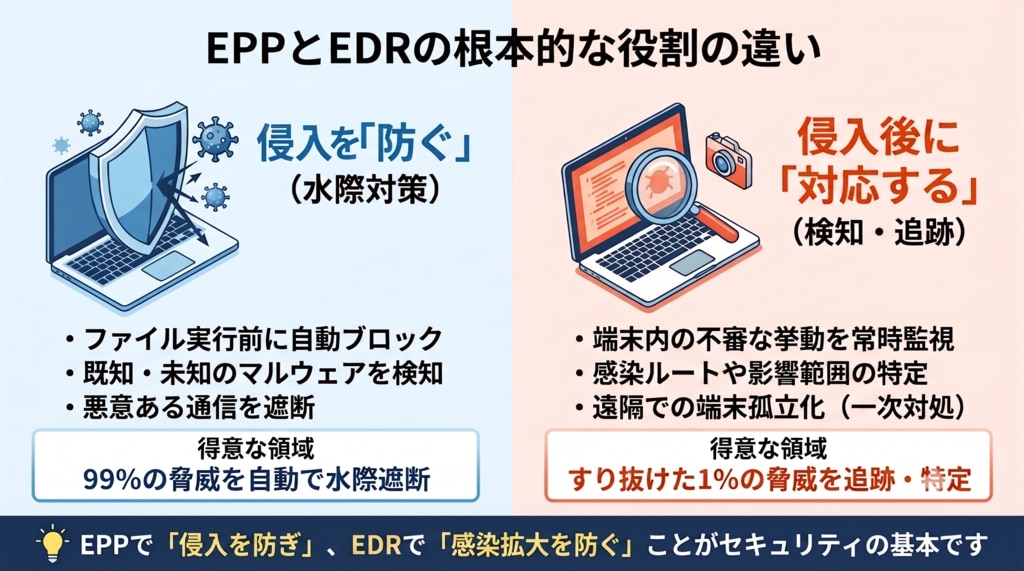 EPPとEDRの違い