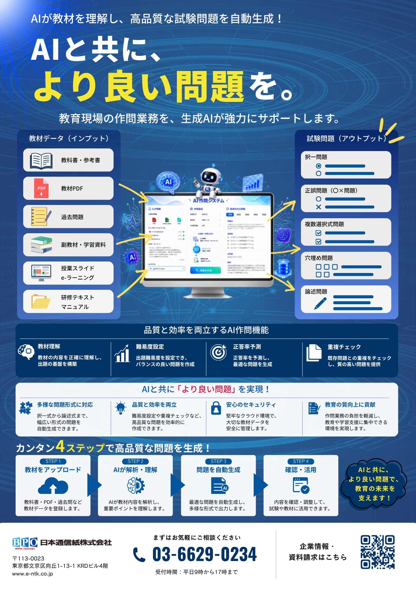 AI試験問題作成システム