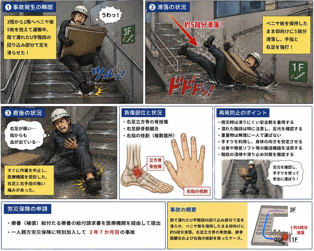 一人親方の労災事故