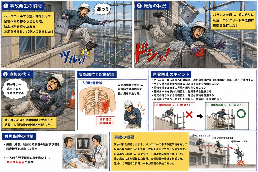 一人親方の労災事故