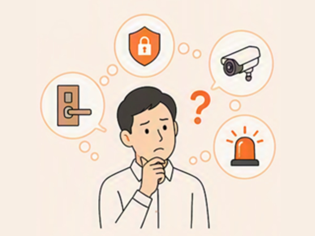 防犯対策を強化したいが、何から始めるべきかわからない