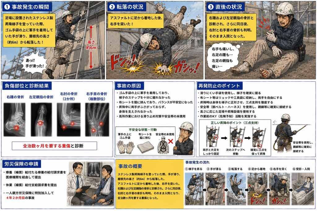 一人親方の労災事故