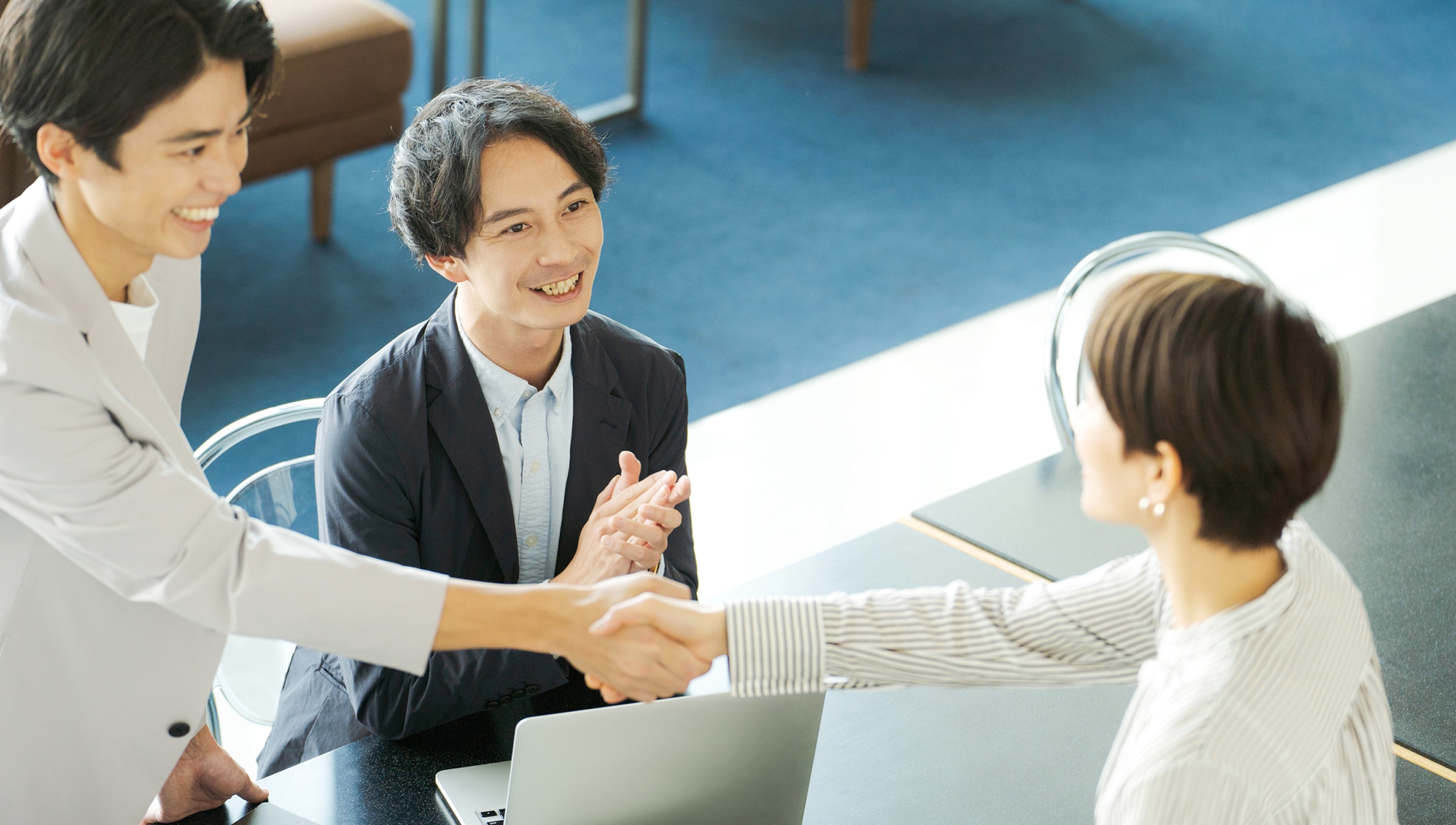 派遣依頼から人材確保までの流れ