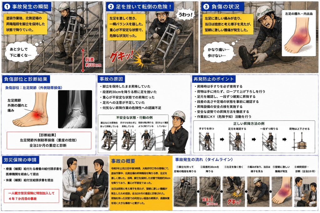 一人親方の労災事故