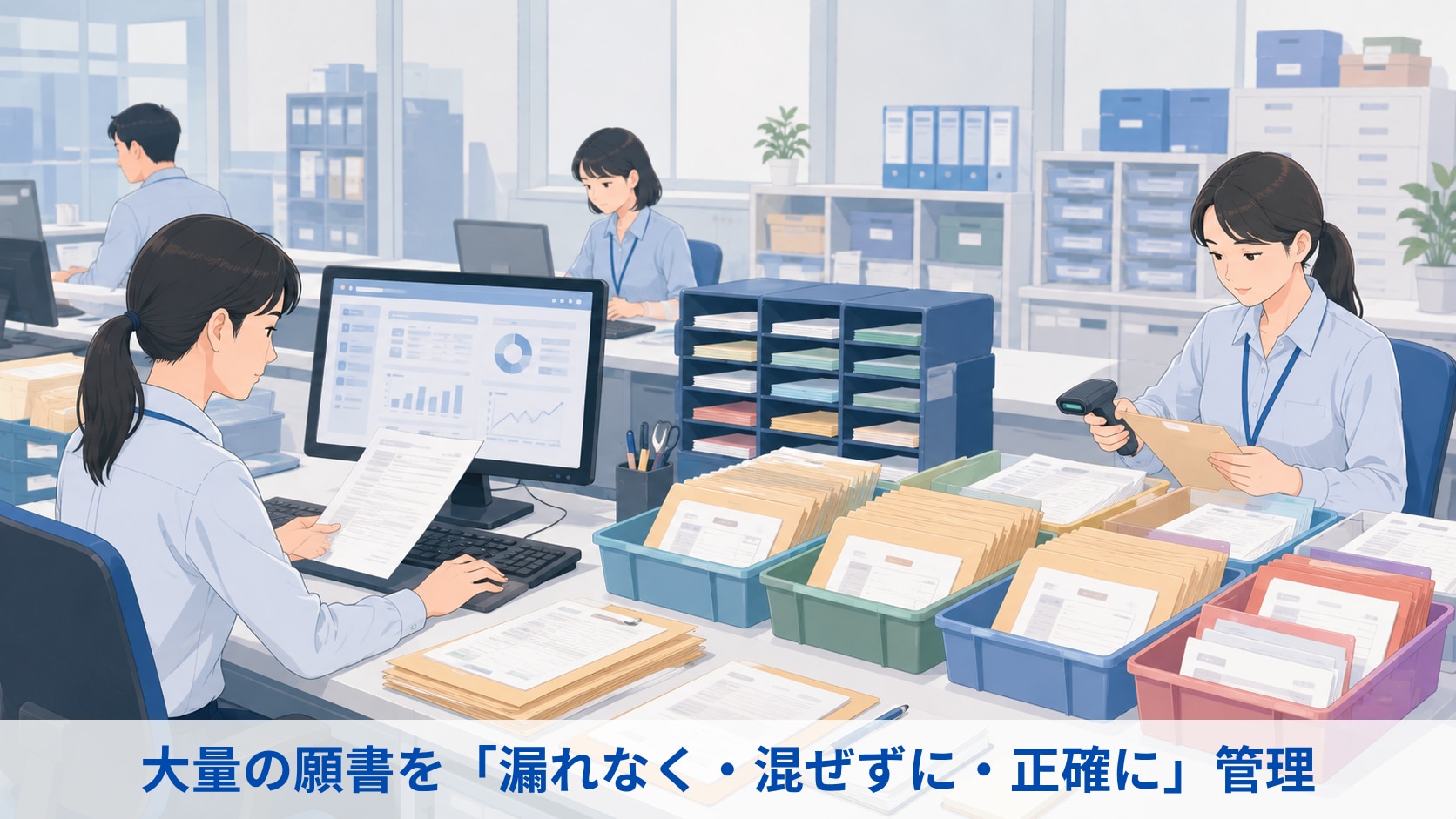 願書受付業務ブログ挿絵