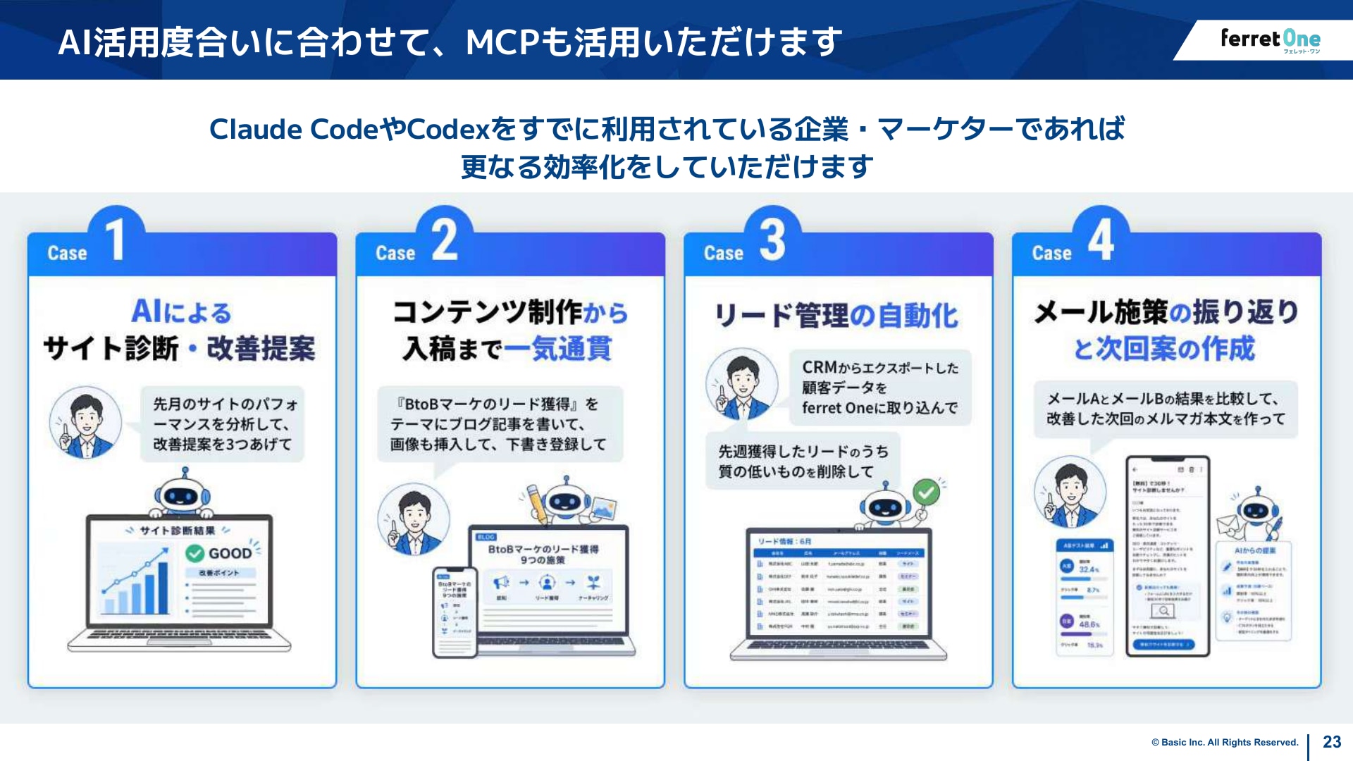 AI活用度合いに合わせたMCPの活用