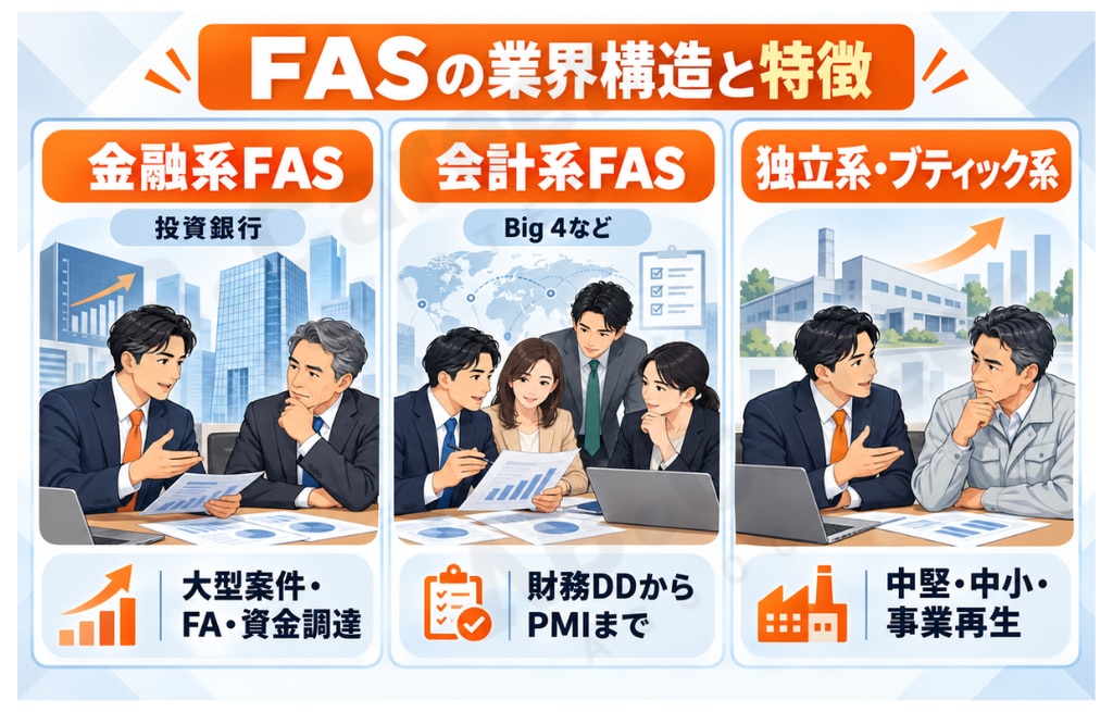 FASの業界構造と特徴