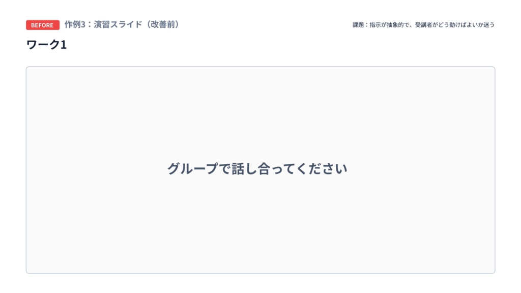 演習スライドbefore例