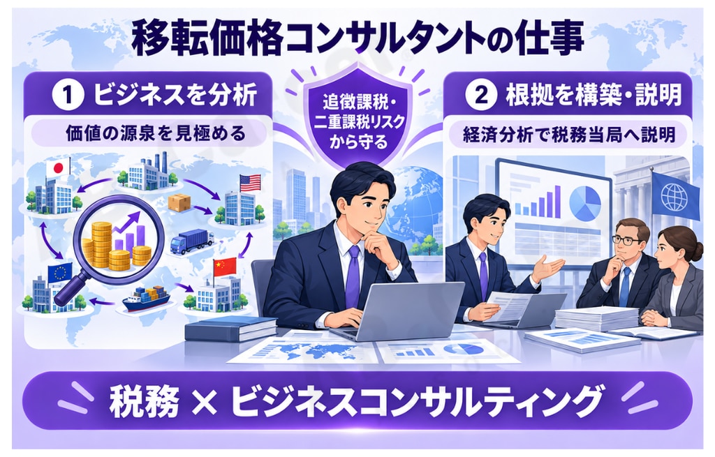 移転価格コンサルタントの仕事内容